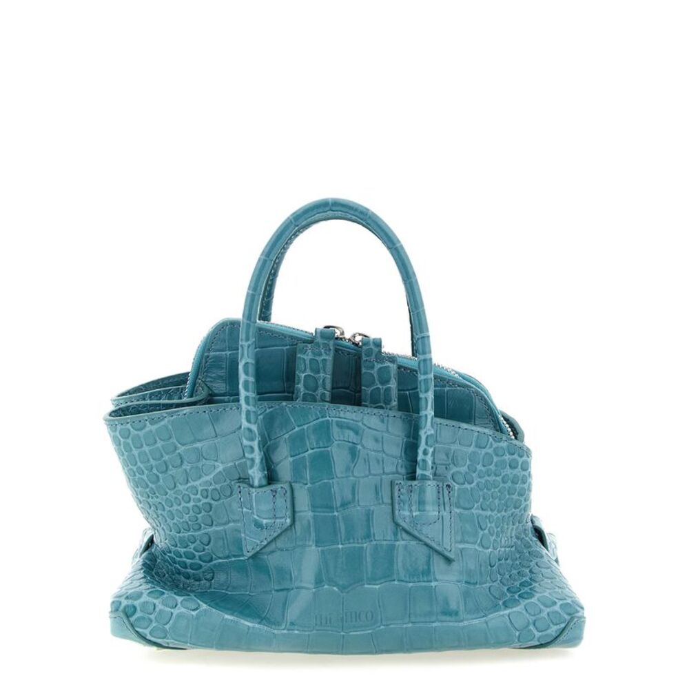The Attico Blue Bovine Leather Women's Handbag
